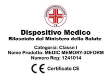 Dormiland - Materasso in Memory a 3 Strati 3DForm, Mis. cm. 160 x 200 Alto 26 cm in Aloe e Silver Sfoderabile e Lavabile - Dispositivo Medico Classe 1