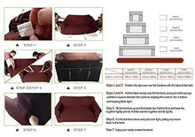 Morbuy Copridivano Fiore Copridivano Elasticizzato Fodera Copridivani Universale per Divano con Corda Fissa Sofa Protettore Copertura Divano Antiscivolo (3 posti,Rosa Grigio)
