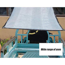 qx Telone Tenda Teloni Ombra Vele Telo Trasparente Antipioia con Occhielli Telo Impermeabile in Plastica Multiuso Resistente Agli Strappi - 100G / M² (Dimensioni: 3Mx4M),2 Mx 5 M,2 Mx 5 M