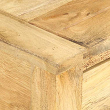 vidaXL Comodino 40x35x50 cm in Legno Massello di Mango