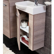 Fackelmann a di Vero 3 Pezzi Set di mobili da Bagno – Mobiletto da Bagno/lavabo/Specchio