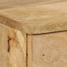 SKM Cassettiera in Legno Massello di Mango 140x45x80 cm