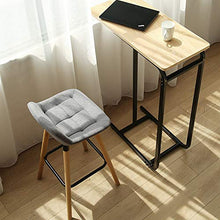 LXD Nordico Solido Legna Bar Sedia,Bar Sedia Tempo Libero Moda Bar Sedia Creativo Davanti Sgabello Bar Sgabelli a/C / 75 centimetri