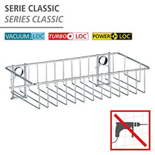 WENKO Portaoggetti Classic, Acciaio, 24 x 6.5 x 14 cm, Cromo