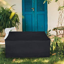 Haude Coprisedile per Patio, Coprisedile per Esterni, Copridivano per Mobili da Esterno Resistente all'Acqua (2 Posti: 52,7X26X35 Pollici)