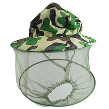 SaySure - Camouflage Field Jungle Mesh Face Mask cap Mosquito Bee Bug Insect Fishing Hat