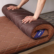 LoveHouse, Tappetino da Pavimento per Dormire, Morbido e Spesso Materasso futon Giapponese, per Studenti, dormitori, Pieghevole, Marrone, 120x190cm(47x75in)