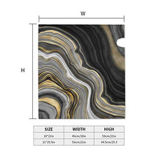 Moderno nero oro agata pietra preziosa unica progettato cassetta delle lettere copertura cassetta postale per giardino giardino giardino cantiere dimensioni standard 53 x 40 cm