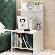 Comodino Comodino camera da letto Moderna Scaffale Armadio in legno Comodino for la casa universale Mobili camera da letto Comodino multiuso Può essere posizionato sullo studio, camera da let