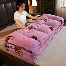 QVIVI Materasso Futon da Pavimento, Materassino Tatami Addensato Materassi Letto Futon Pieghevole Roll Up Dormitorio per Lettino da Terra Divani E Divani 1.2 * 2M