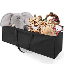 RRigo - Borsa per mobili da giardino impermeabile, leggera, per esterni, colore: Nero (S: 116 x 47 x 51 cm)