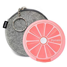 INVODA Pill Cases - Scatola per pillole, settimanale 3 volte 7 scomparti, grande organizer per pillole (1 pz+borsa)
