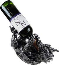 Nemesis Now Guzzlers - Portabottiglie di vino, 32 cm, colore: Nero
