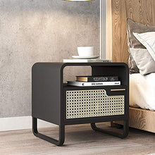 Cajolg comodini in legno comodino comodino per camera da letto e soggiorno, 50 x 45 x 50 cm