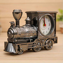 afasf Antico Lorologio da Comodino in Camera da Letto con Forma di Locomotiva in Plastica