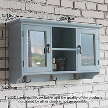 BGCG Armadio a soffitto, pensile, Armadio, Balcone, Armadio da Cucina, Cucina in Legno massello Americano Armadietti (Dimensioni : 66 * 19 * 39cm)