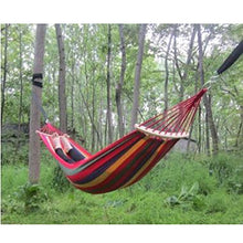Amaca leggera da viaggio in cotone morbido, ottima per giardino, pic-nic, campeggio, escursioni, spiaggia