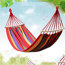 Amaca leggera da viaggio in cotone morbido, ottima per giardino, pic-nic, campeggio, escursioni, spiaggia