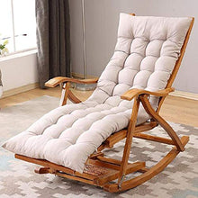 WUTONG Sedia a Dondolo da Giardino in Legno, Patio reclinabile Leggero Pieghevole, occupa Poco Spazio, Comodo poggiatesta Design Collo è più Relax
