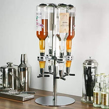 Jilibaba Bevande Stand 4 Bottiglia Drink Wine Dispenser Solo Ottic Spirit Drinkware Set