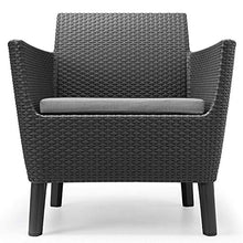Keter Salemo Balcony Set With Luzon Table, Mobili da Giardino, Grafite