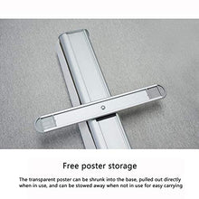 PUB Roll-up Banner Display Stand-Standing Starnuto Protettore-Schermo Sociale Protettivo Portatile