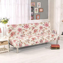 WINS Copridivano Senza Braccioli Clic Clac Fodera per Divano Letto Senza Braccioli Stampato - Arredi Casa