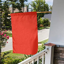 Bandiera bifacciale con decorazione festiva 12,5"x 18".