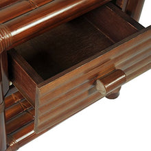 Festnight- Comodino/comodini Legno massello 45x45x40 cm in bambù Marrone Scuro