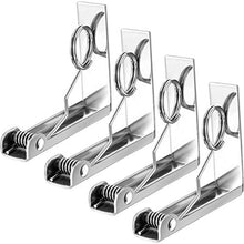 duhe189014 Clip per tovaglie Clip in Acciaio Inossidabile ad Alta Resistenza ad Alta Resistenza Clip per tovaglie Spesse 6CM 2CM per Esterni e Interni Designer Standard