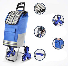 Carrello a Mano Carrello per Salire Le Scale Pieghevole Carrello Piccolo Carrello Portatile