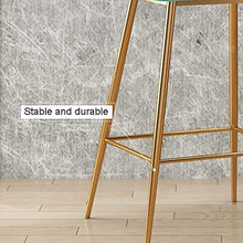 XIAOQIAO Sgabelli da Bar, seggioloni ad Altezza Fissa 65 cm / 70 cm / 75 cm, con Schienale Alto ed ergonomico, Dotati di Cuscino Morbido e Confortevole, Multiuso