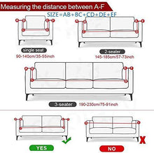 Copridivano Elasticizzato Stampa Copripoltrona Fodere Copridivani Elastico 3 Posti Sofa Mobili Protettore Copertura Divano Antiscivolo Graffiti scozzesi marroni Copridivano Elasticizzato - Arredi Casa