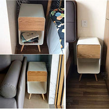 Comodini Camera da Letto Nordic Ferro Battuto Comodino Piccola Legno Moda Comodino Soggiorno Tavolo Laterale Locker Simple Comodino
