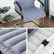 Chaise à dossier haut Coussin de patio, rayure Transat de patio Coussin de patio Coussin de dossier Coussin de chaise longue extérieure intérieure Coussin de chaise de bureau Fauteuil à bascule Mat-b