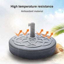 GHJA Base per ombrellone, Base per ombrellone riempita d'Acqua per impieghi gravosi Supporto per ombrellone da Esterno per Esterno Peso per Diametro 1.8/2.1/2.5M / 2.7M / 3.0M