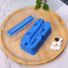 DOITOOL - Contenitore per pillole da viaggio, 1 pezzo, per tablet creativi, separatore per farmaci, in plastica, per adulti e bambini