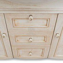 Shop Chic Arredo bagno color avorio decapè 105cm con specchio a pensile