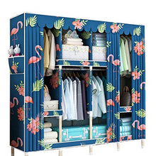 JFFFFWI Armadio Semplice assemblato in Legno Massiccio 165 * 45 * 170cm (Colore: C)