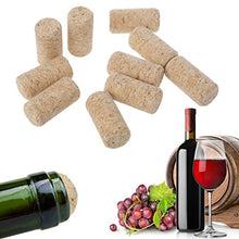 goneryisour - Tappi per bottiglie diritte in legno, tappi per bottiglie di vino, 10 pezzi