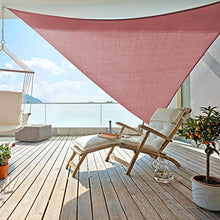 Windhager 10971 - Tenda a vela Patio triangolare da 3,6 m, terracotta