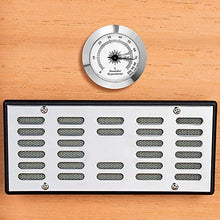 FxsD Cigar Box, Legno di Cedro Piano vernice Texture, grande capacità professionale Cigar Humidor, Storage Box blocco di sicurezza con, umidificatore incorporato e igrometro, in grado di memorizzare 5