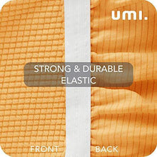 Amazon Brand - Umi Copridivano Elasticizzato Antiscivolo Fodera Divano Universale Giallo 4 Posti - Arredi Casa
