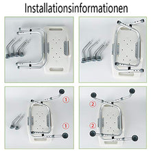STZDLHXP Sgabello Doccia Stable Bath Bath Sgabello Sgabello Doccia Sgabello Ergonomico Sgabello per Doccia in Alluminio Regolabile in Altezza