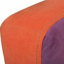 Tidyard Sedia Cubo Sgabelli da Bar e Pranzo, Patchwork Altezza Regolabile, Poltroncine Salotto, Casa Elegante e Semplice