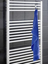 Wenko 81912500 Set di 4 Appendini per Termoarredo, in Plastica ABS Cromata, 2,5 x 10,5 x 7 cm