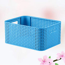 BESTonZON - Cesto portaoggetti Multifunzione per la casa e la casa, Colore: Verde, Blue, Medium