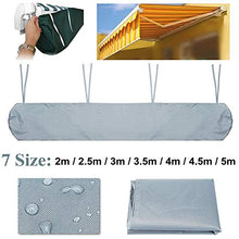 Limeng - Copertura per tenda da sole, impermeabile, verde, dimensioni: 2 m, 1 pezzo