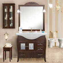 Shop Chic Mobile Bagno 85cm Arte povera Completo di specchiera