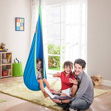 NUB Poltrona Sospesa per Bambini con Set di Sospensione Sacca Pensile con Cuscino per Interni Ed Esterni,Beige